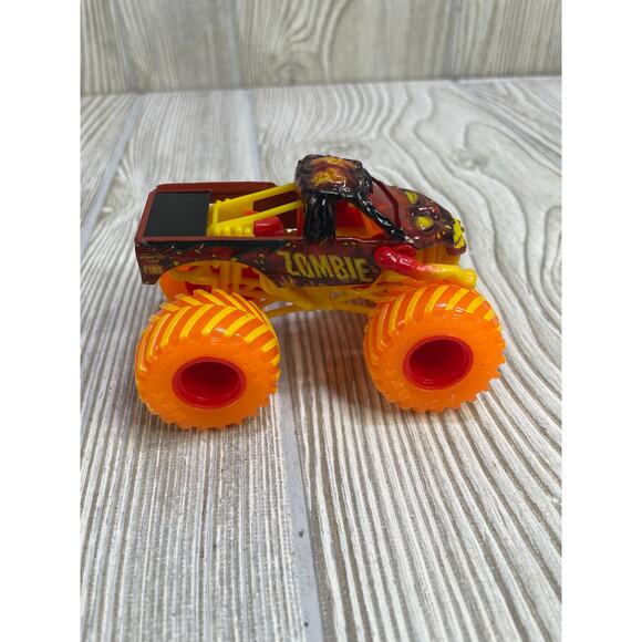 Monster Jam Hot Wheels Lot of 2 Zombie Fire and Ice Rodger Dodger Diecast Loose - Picture 6 of 8